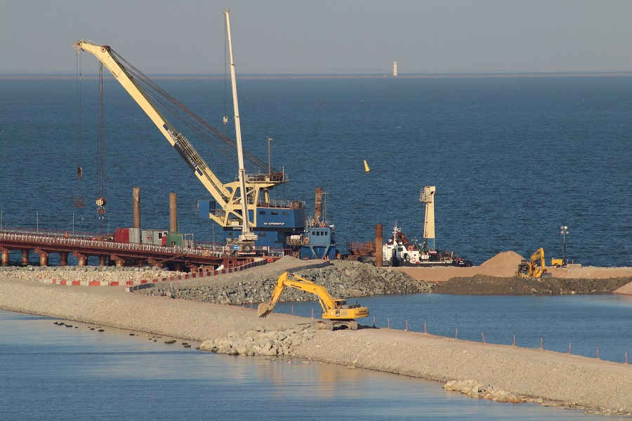 Сроки строительства моста через Керченский пролив, фото и видео