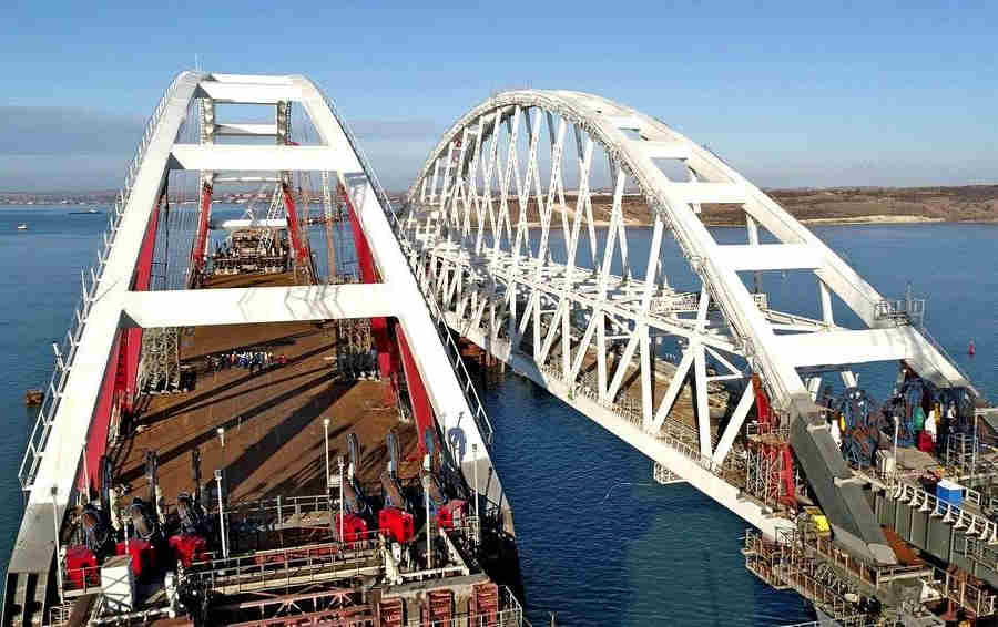 Крымский мост, автомобильная арка: последние новости
