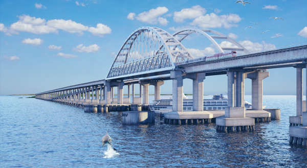 Как будет выглядеть Керченский мост фото