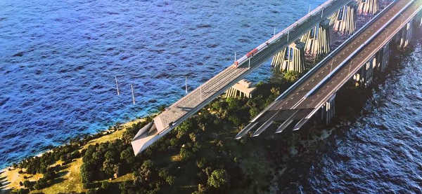Как будет выглядеть Крымский мост фото