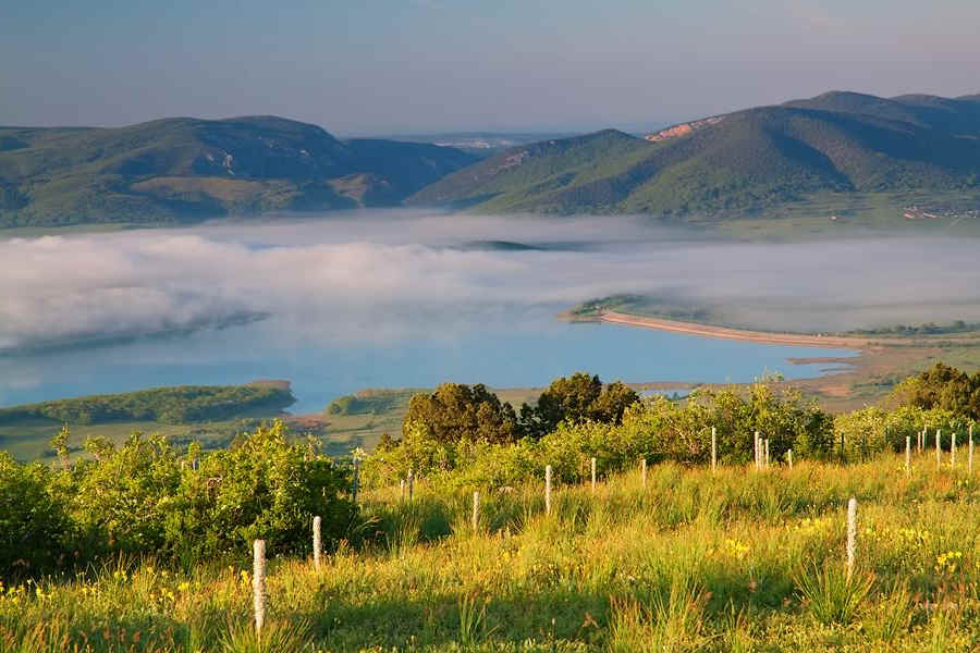 Зеленый туризм и отдых в Байдарской долине в Крыму